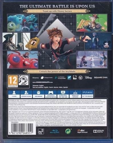 Kingdom Hearts 3 - PS4 Spil (A Grade) (Genbrug)